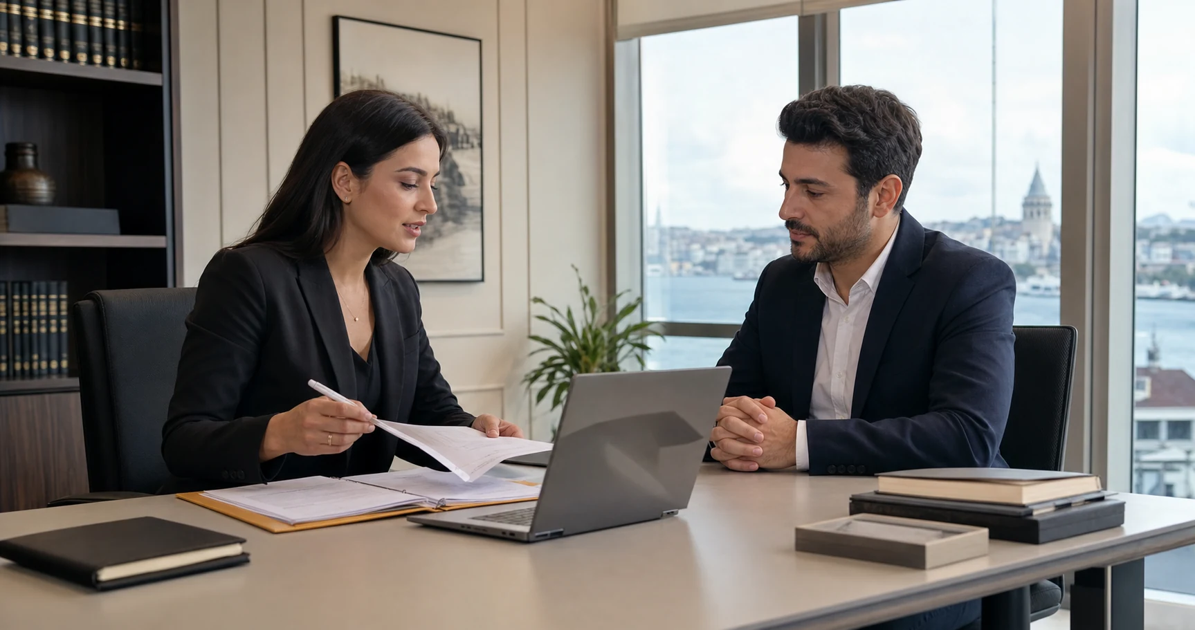 Avukat ile danışanın dava dosyası üzerinde yaptığı gizli görüşme